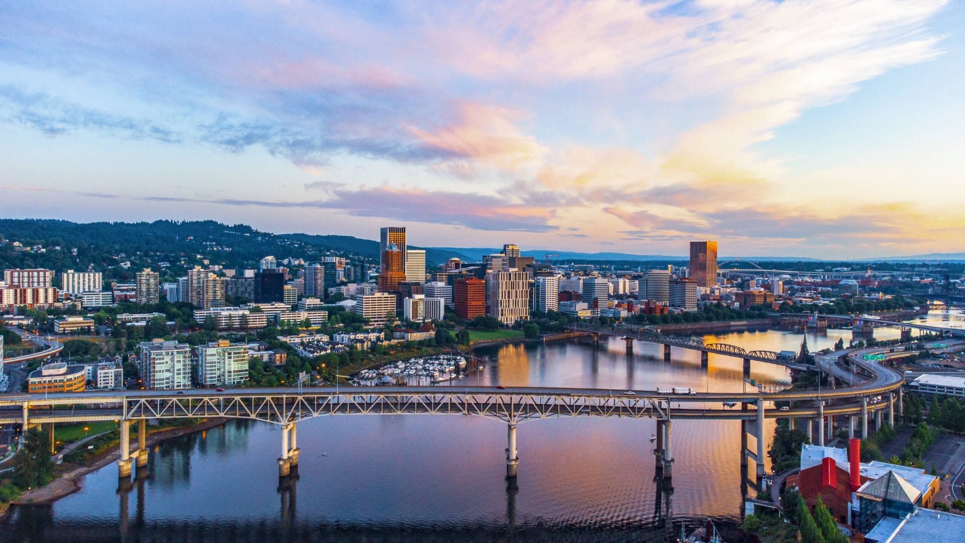 Portland, Oregon skyline